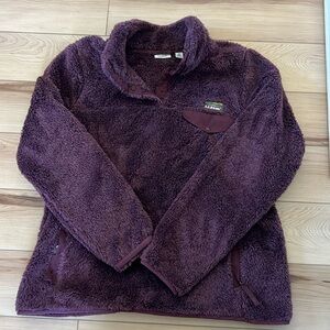 L.L. Bean Hi-Pile Fleece Pullover